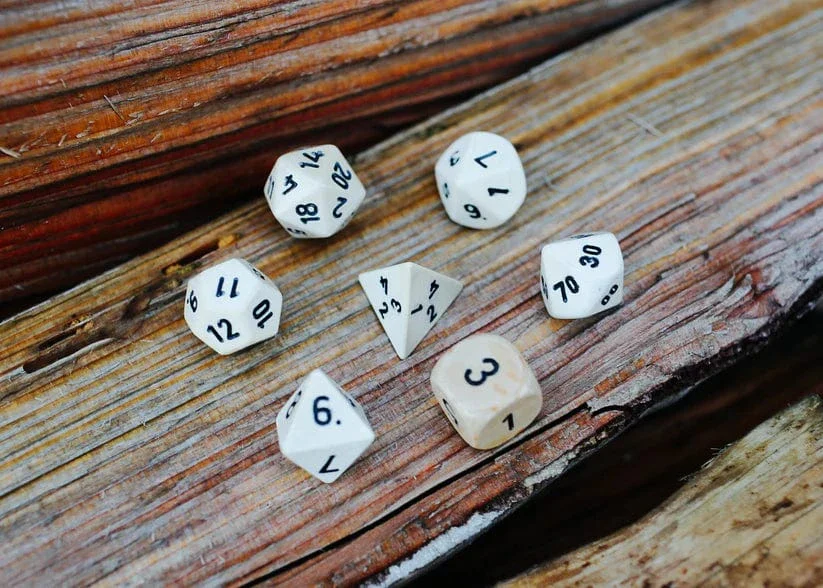 Woolly Mammoth Ivory Dice Set - Image 2