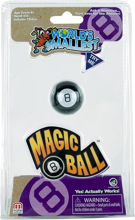 World's Smallest Magic 8-ball