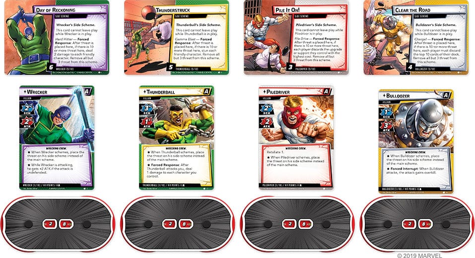 Marvel Champions: the Wrecking Crew Scenario Pack - Image 4