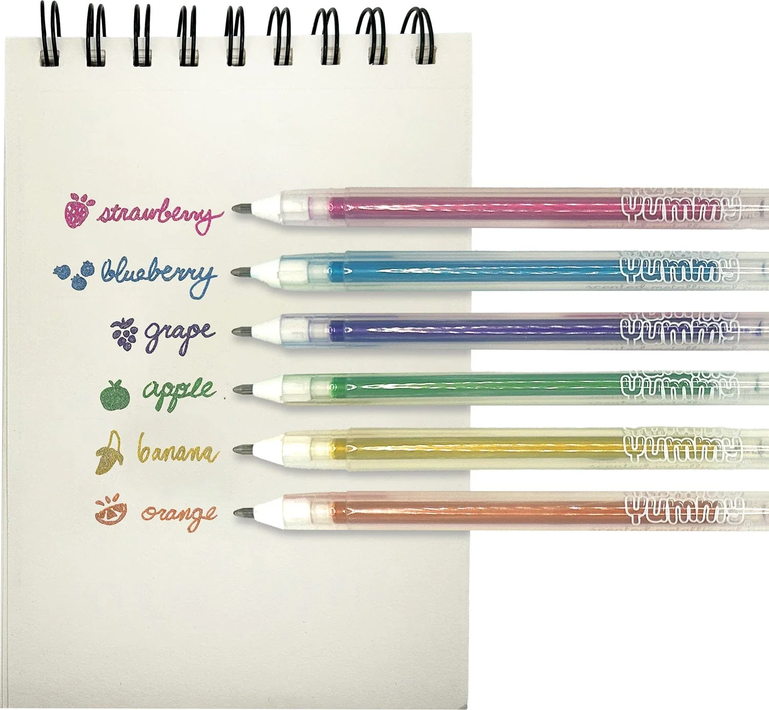 Yummy Yummy: Scented Gel Pens - Metalic - Image 5