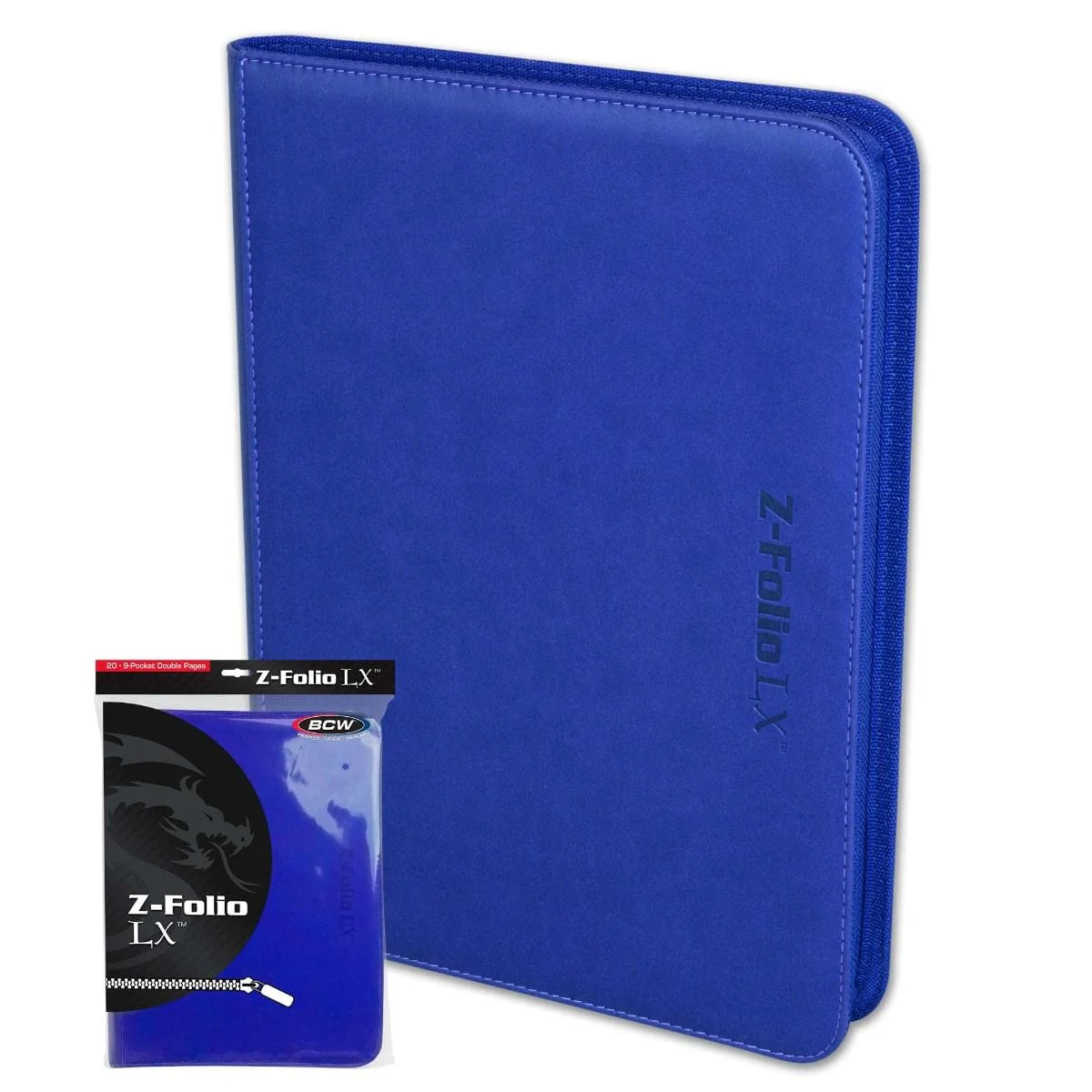 Z Folio 9 Pocket LX Blue