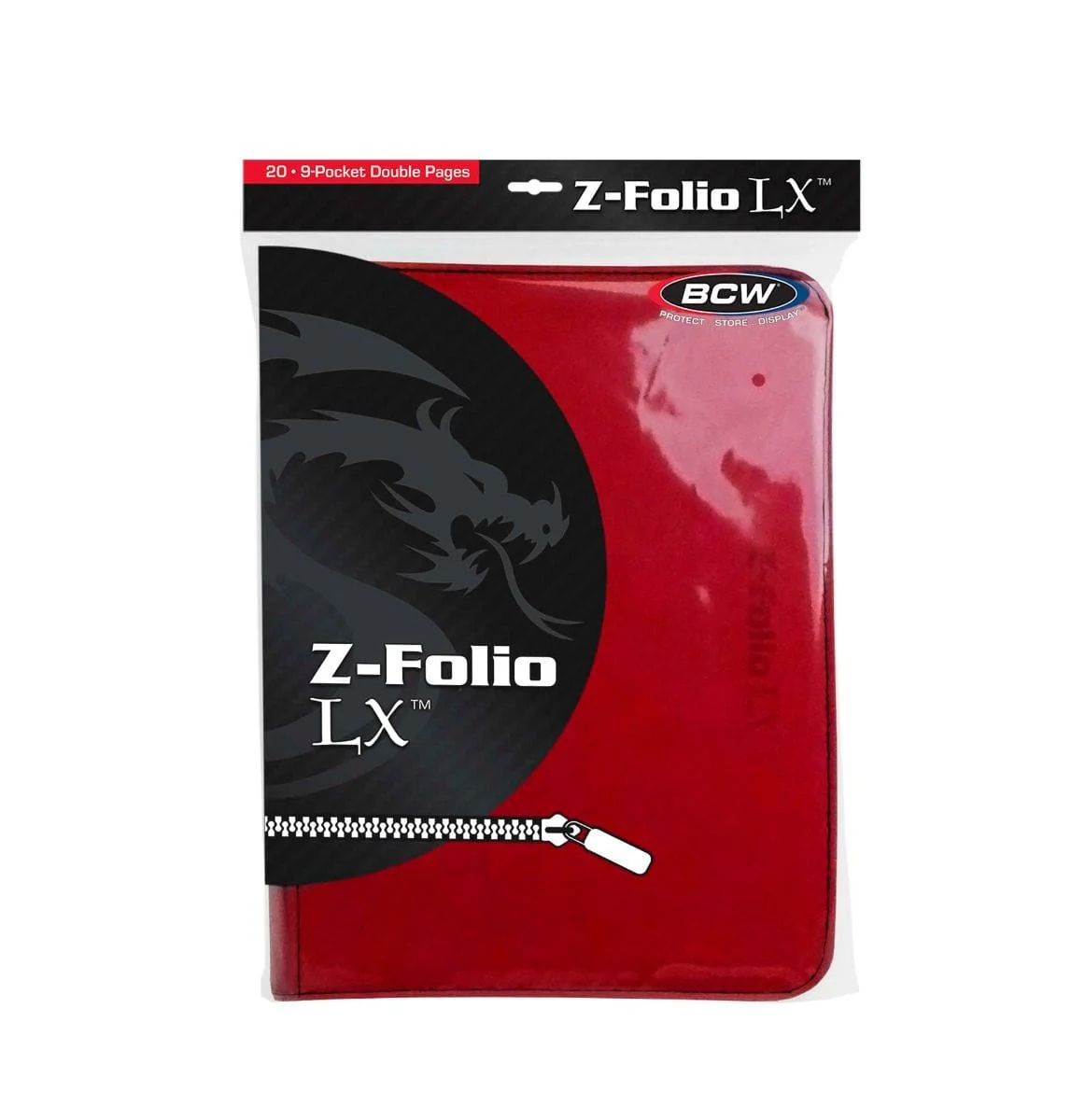 Z Folio 9 Pocket LX Red