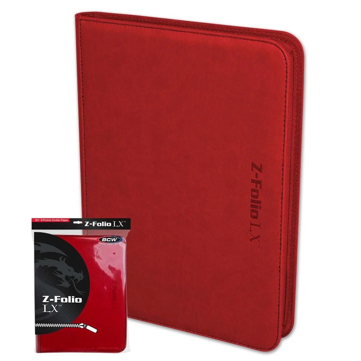 Z Folio 9 Pocket LX Red - Image 2
