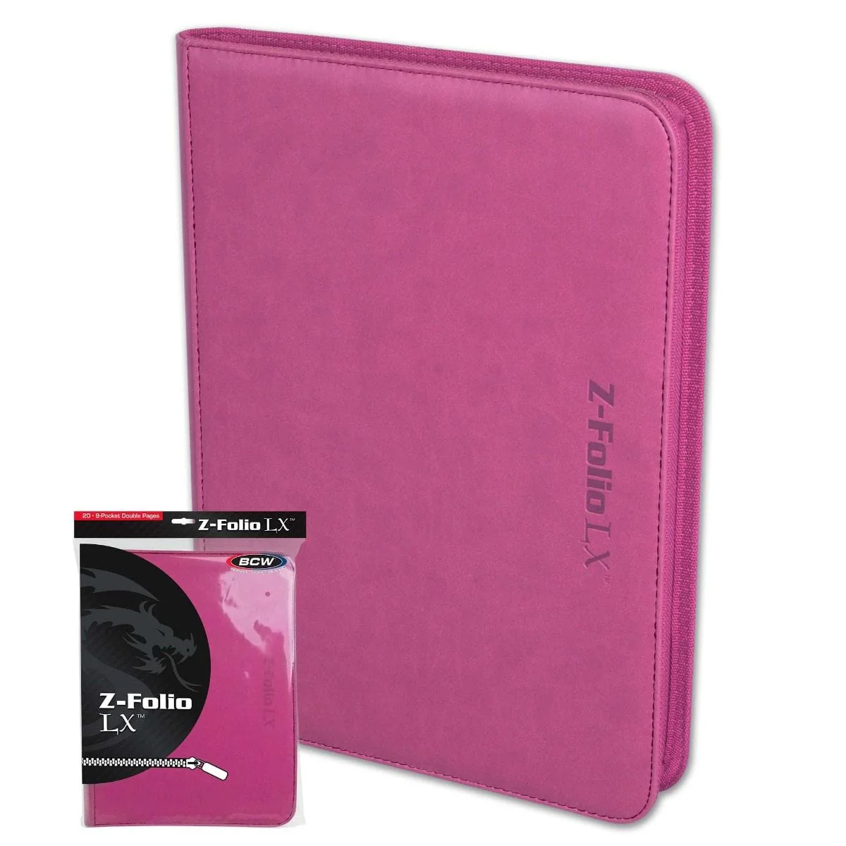 Z Folio 9 Pocket Pink - Image 2